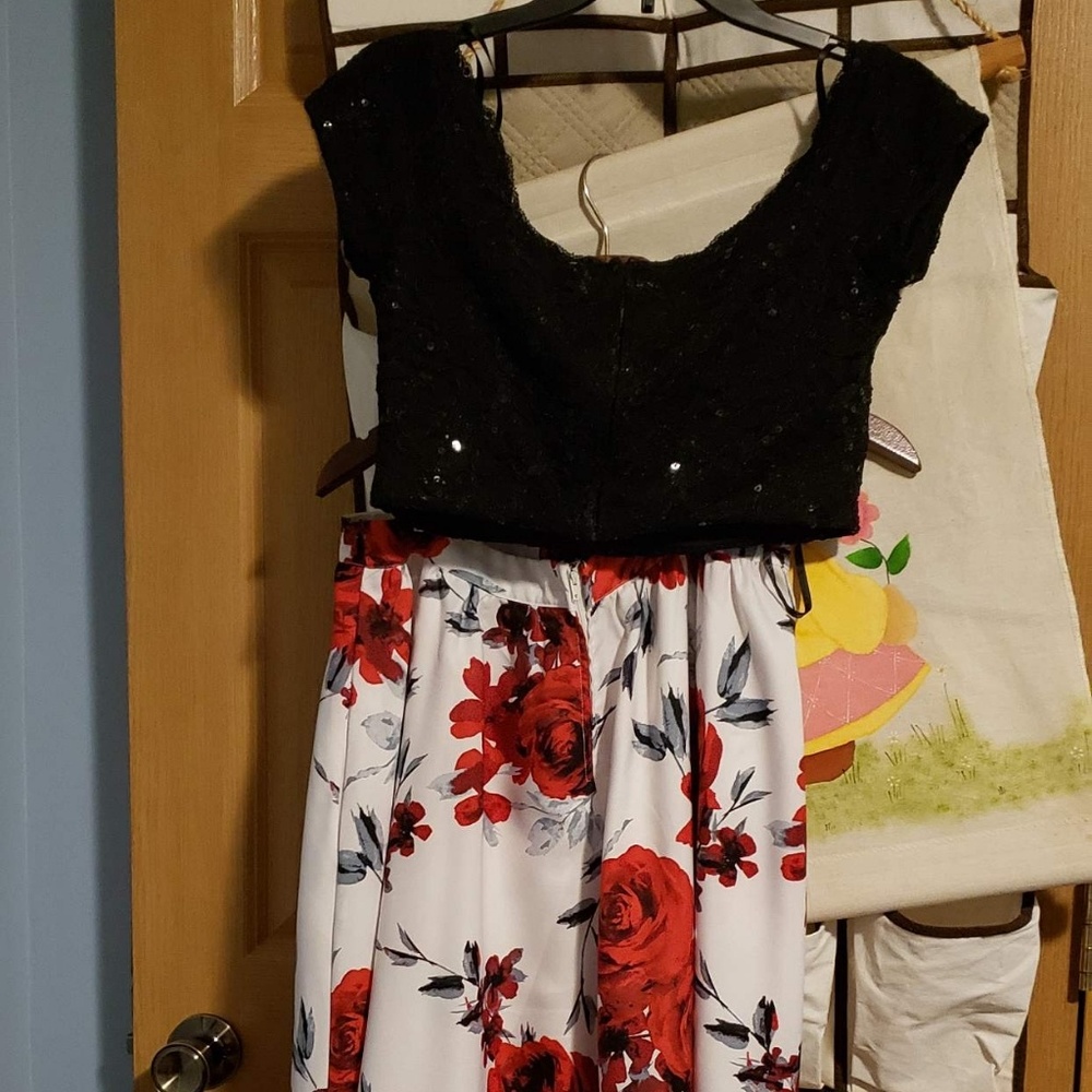 Size 13 Two Piece Prom Dress